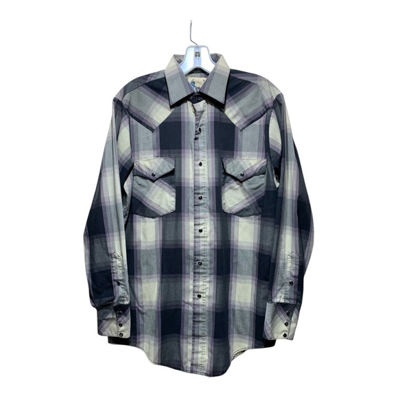 Men's Caballo Loco Western Snap Front Western Shirt Sz Medium - Picture 1 of 4